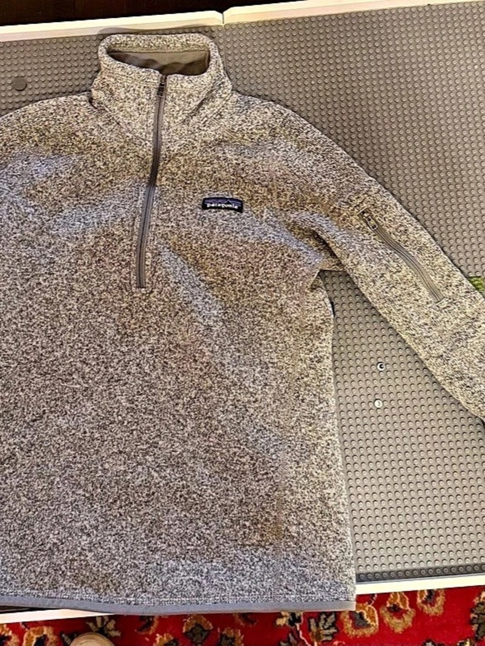Patagonia Better Sweater Quarter-Zip Fleece Gray XS